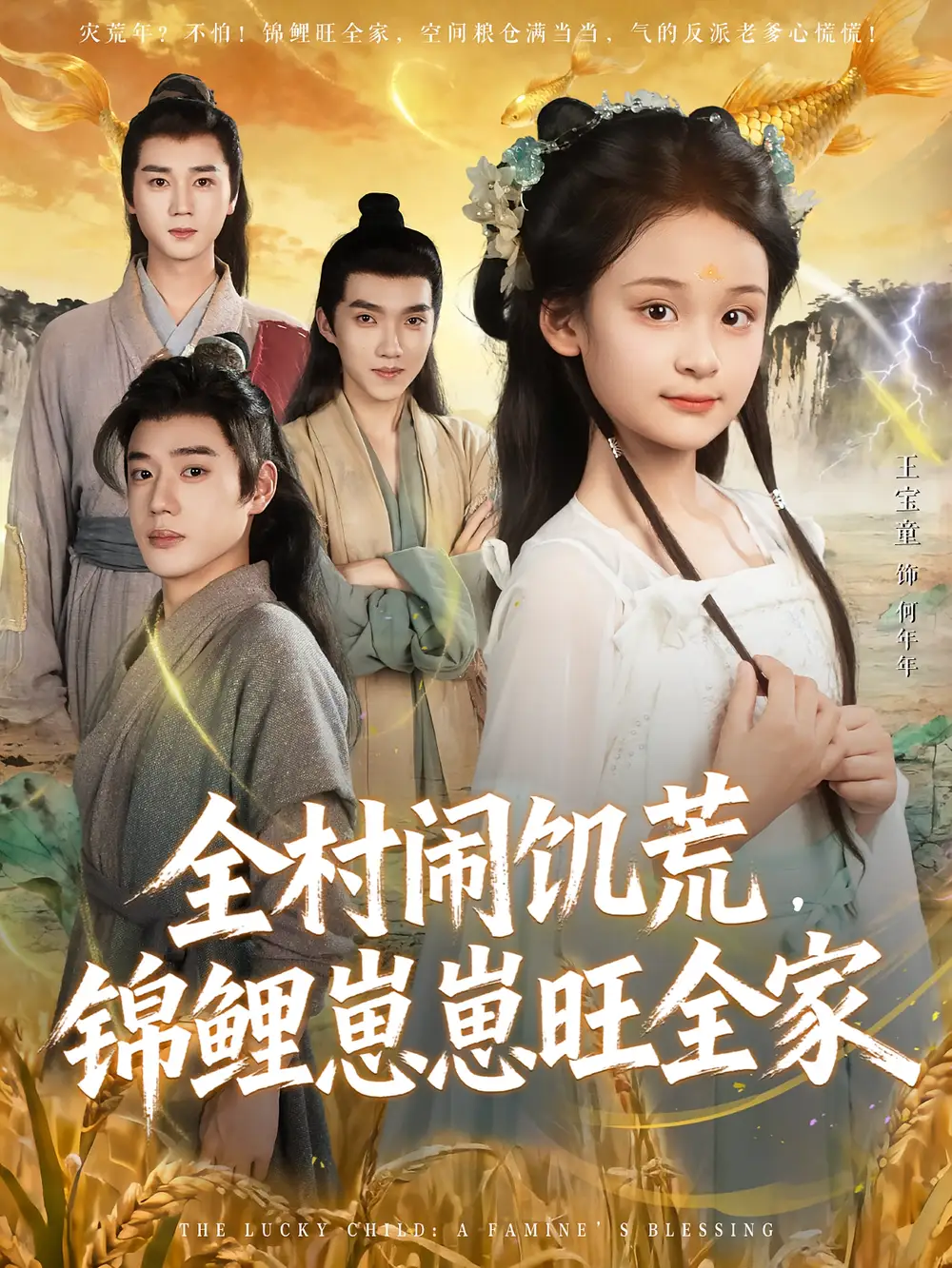 短剧《全村闹饥荒，锦鲤崽崽旺全家》免费观看高清完整版