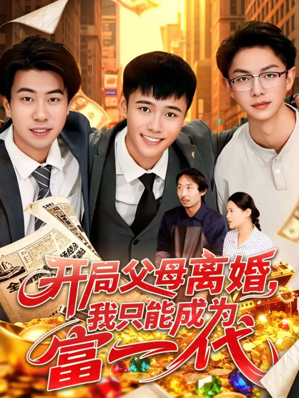 短剧《开局父母离婚，我只能成为富一代》免费观看高清完整版