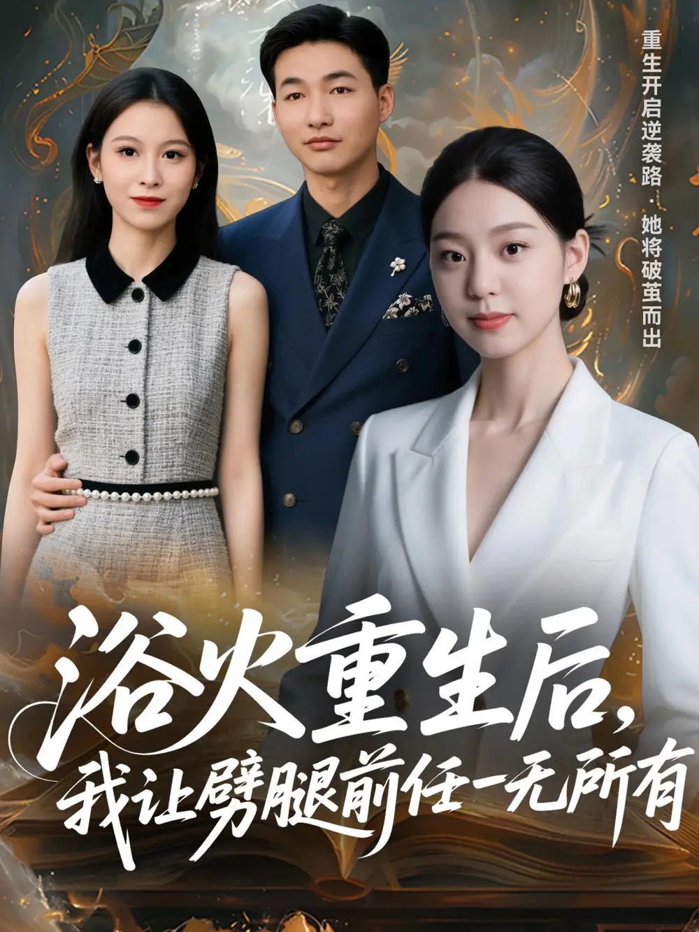 短剧《浴火重生后，我让劈腿前任一无所有＆甩掉前任后，我涅槃重生了》免费观看高清完整版