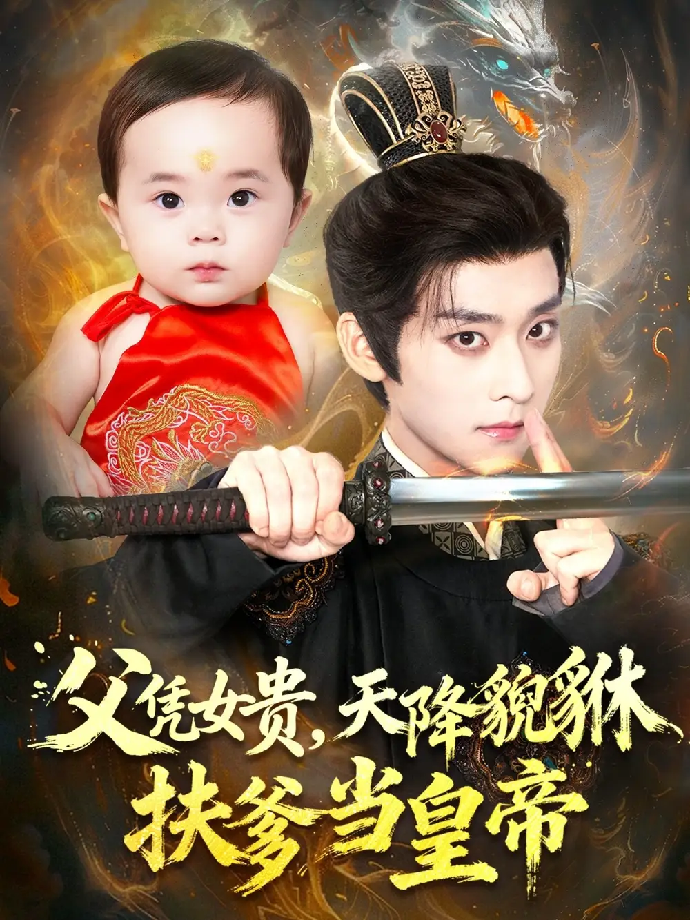 短剧《父凭女贵，天降貔貅扶爹当皇帝》免费观看高清完整版