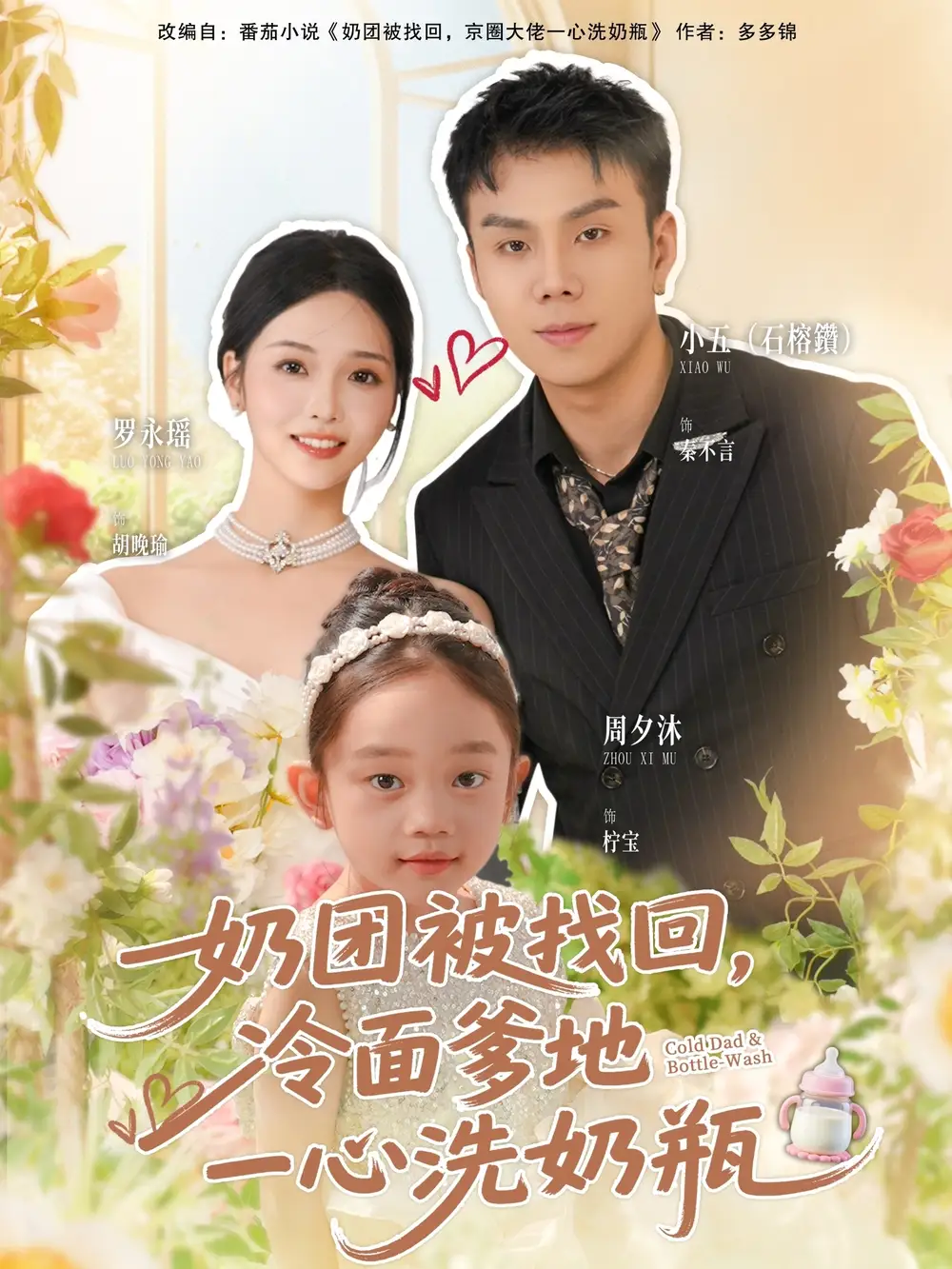 短剧《奶团被找回，冷面爹地一心洗奶瓶》免费观看高清完整版